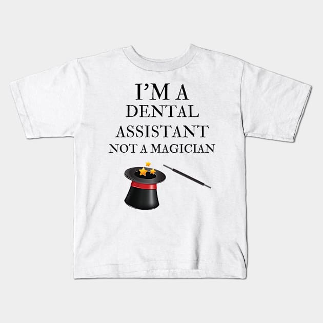 dental assistant Kids T-Shirt by Mdath